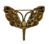 Jeanne Fancy Butterfly Vintage Figural Costume Brooch