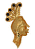 Craft GemCraft Josephine Baker Vintage Figural Pin Brooch