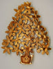 Trifari Christmas Tree Brooch - Sphinx Version 1997 - Mink Road Vintage Jewelry