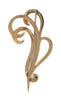 Boucher Classic Curls & Swirls Vintage Figural Pin Brooch