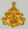 Yosca Christmas Tree Abstract Figural Brooch - Mink Road Vintage Jewelry