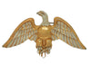 American Patriotic Eagle Gold Plate Vintage Figural Costume Pin Brooch