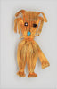 Eisenberg Wire Work Poodle Dog Rhinestone Vintage Figural Pin Brooch