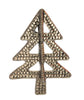 Neiman John Hardy Christmas Tree Figural Package Apparel Clip Brooch