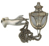 Coro Pegasus Silver Tone Door Knocker Hand Chatelaine Vintage Brooch