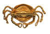 Eisenberg Wover Wire Crab Vintage Costume Figural Pin Brooch