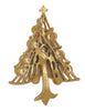 Trifari Christmas Tree Vintage Figural Costume Pin Brooch