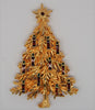 Tancer II Christmas Candle Tree Vintage Figural Brooch - 1950s