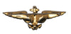Trifari American Shield Patriotic Wings WW2 Vintage Figural Pin Brooch