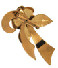 Coro Pegasus Gold Tone Ribbon Floral Vintage Figural Pin Brooch