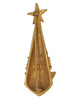Mylu Santa Star Tree Vintage Figural Pin Brooch