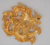 Lisner Dragon Fantasy Beast Vintage Figural Pin Brooch