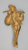 St John King of Hearts Black Enamel Figural Pin Brooch