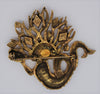 Les Bernard Mermaid Merman Seashell Vintage Figural Pin Brooch