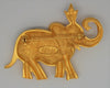 Bob Mackie Royal Elephant Vintage Costume Figural Pin Brooch