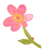 Accessocraft Pretty Pink Petals Floral Flower Vintage Figural Pin Brooch