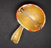 Mushroom Ladybug Original Robert Figural Brooch Pin - Mink Road Vintage Jewelry