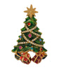 Radko Holiday Christmas Presents Tree Vintage Figural Pendant Brooch - MIB