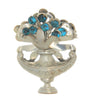 Corocraft Aladdin Genie Lamp Floral Spray Vintage Figural Pin Brooch