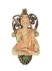 Buddha Asian God Lucite Filigree Vintage Figural Pin Brooch