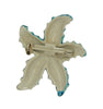 Aqua Blue AB Starfish Sealife Vintage Figural Pin Brooch