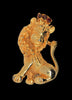 Vogue Lion King Royal Ruby Crown Vintage Figural Brooch
