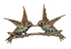 Reja Sterling Birds on Branch Vintage Figural Brooch