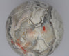 Sphere - Mexican Crazy Lace w/ Crystal Vugs 3 Inch Agate