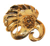 Eisenberg Golden Swirl AB Center Stones Vintage RESTRIKE Brooch