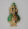 Gerrys Leprechaun St Patrick Day Vintage Figural Pin Brooch - Mint