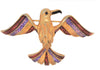 Boucher Enameled Eagle Gold Tone Vintage Figural Brooch