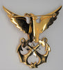 Boucher Eagle Star Anchors USA Patriotic WW2 Vintage Figural Pin Brooch