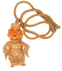 Napier Chuckling Emperor King Vintage Figural Costume Necklace
