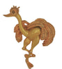Carnegie Ostrich Bird Vintage Figural Costume Brooch