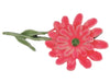 Har Pretty Pink Daisy Floral Flower Vintage Costume Figural Pin Brooch