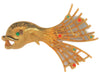 Jeanne Finned Grouper Fish Vintage Figural Pin Brooch