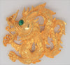 Lisner Dragon Fantasy Beast Vintage Figural Pin Brooch
