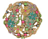 Monet Floral Enamel Blossoms Vintage Costume Figural Pin Brooch