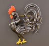 Original by Robert Rooster Pin - Mink Road Vintage Jewelry