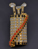 Bauer Golf Bag Figural Tie Tack Pin - Mink Road Vintage Jewelry