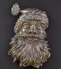 Weiss Santa Claus Aurora Rhinestone Pin - Mink Road Vintage Jewelry