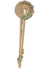 Monet St Patricks Day Scepter Vintage Figural Pin Brooch