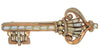 Trifari Crown Alfred Philippe Royal Key Vintage Figural Brooch